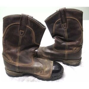 Irish Setter Work Boot Men 12 Red Wing Two Harbor Steel Toe Leather Rugged 83906